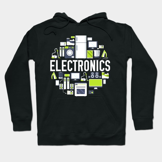 electronics concept Hoodie by Mako Design 